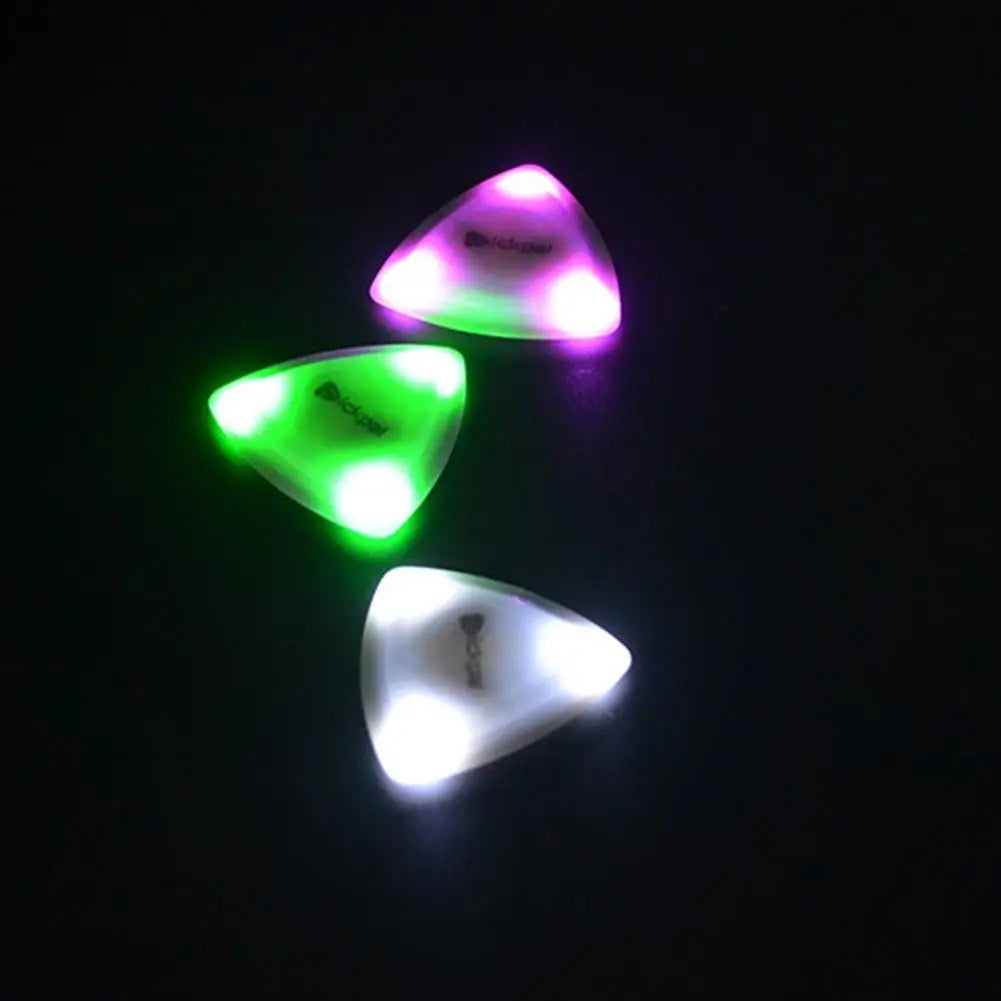 LED Glowing Guitar Pick