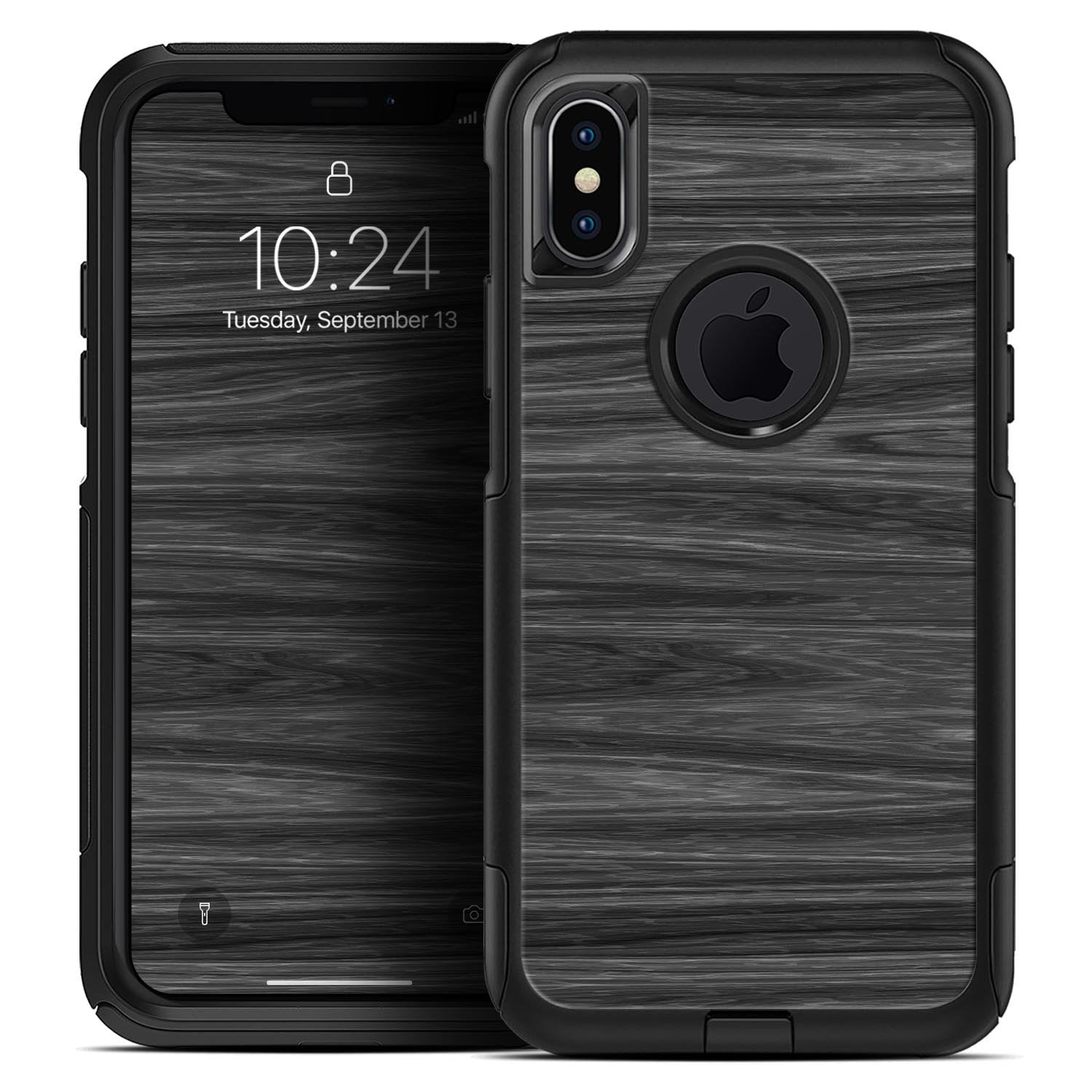 Dark Slate Wood - Skin Kit for the Phone OtterBox Cases