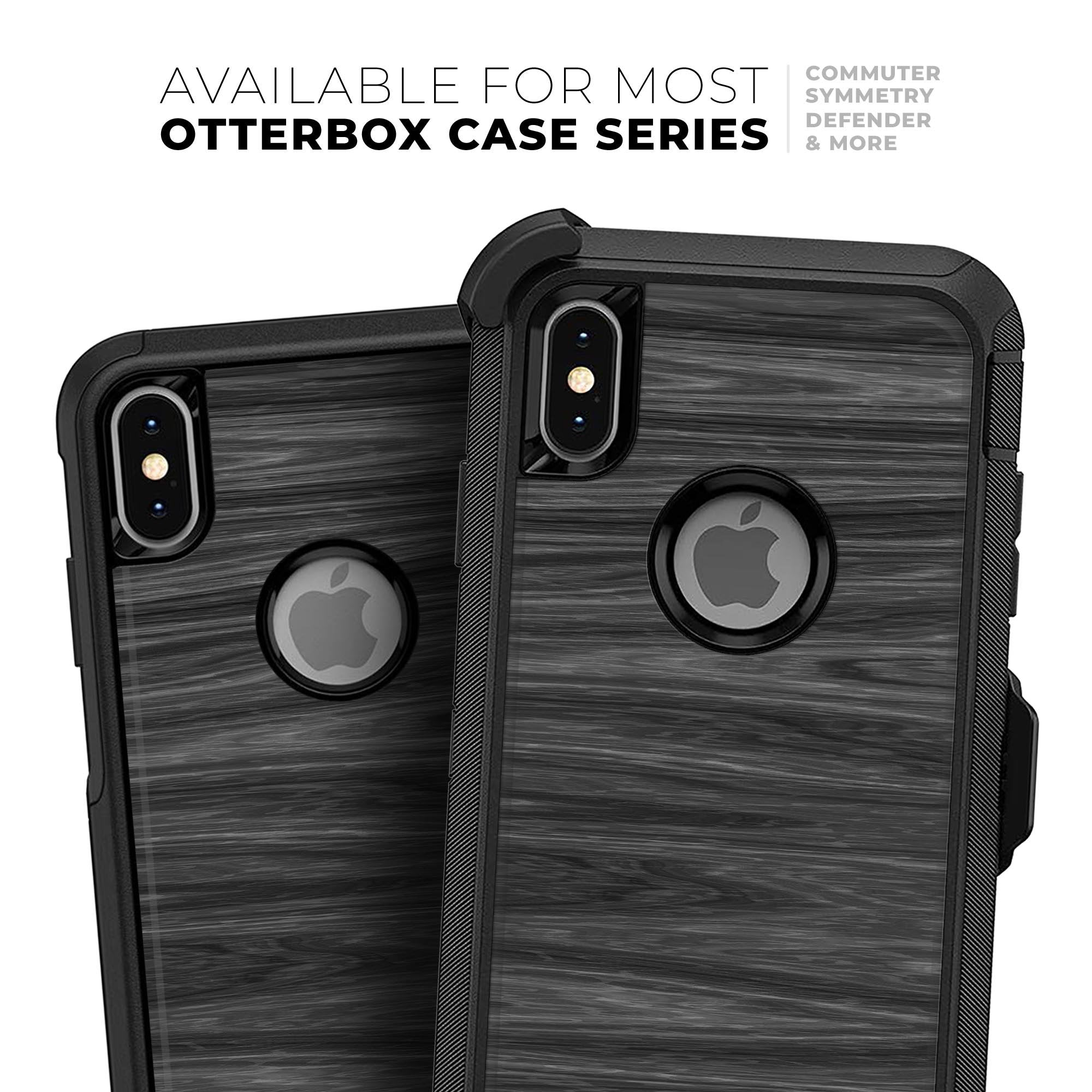 Dark Slate Wood - Skin Kit for the Phone OtterBox Cases